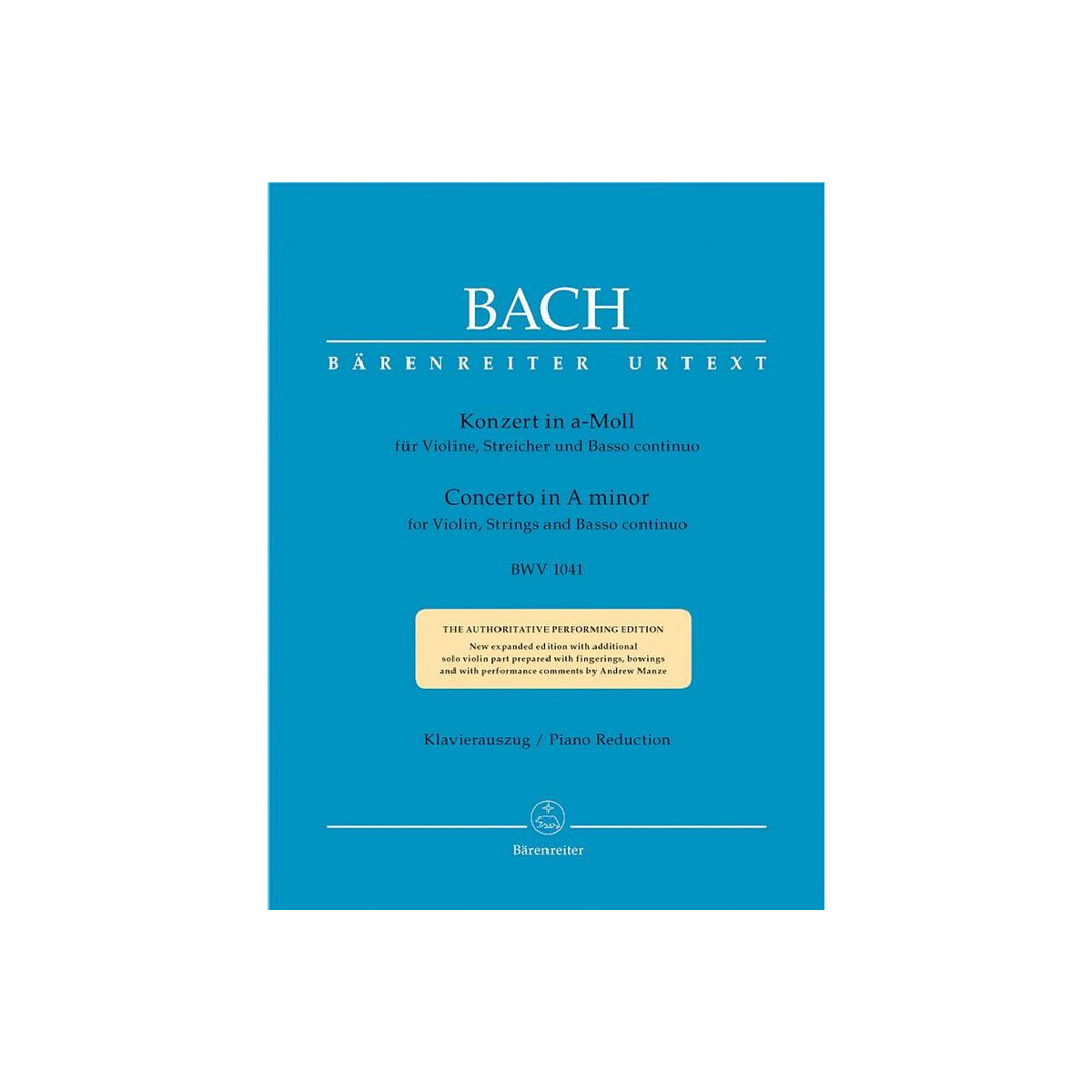 Konzert a-Moll BWV1041 box