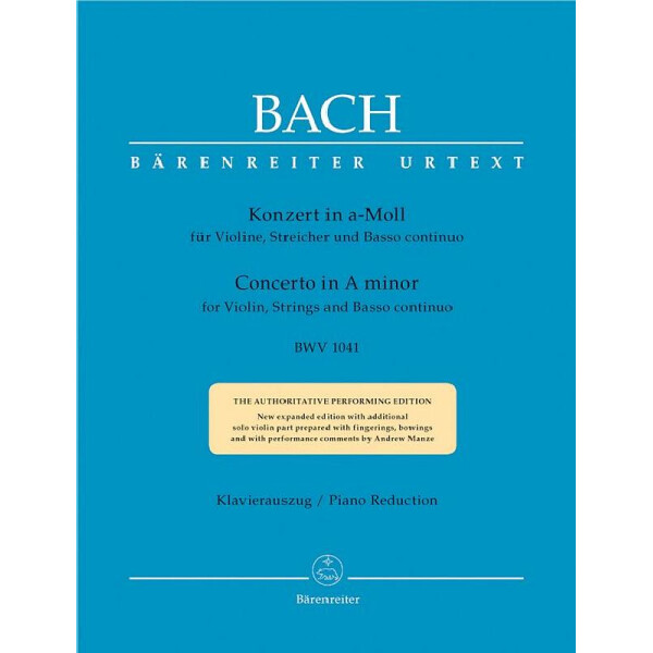 Konzert a-Moll BWV1041