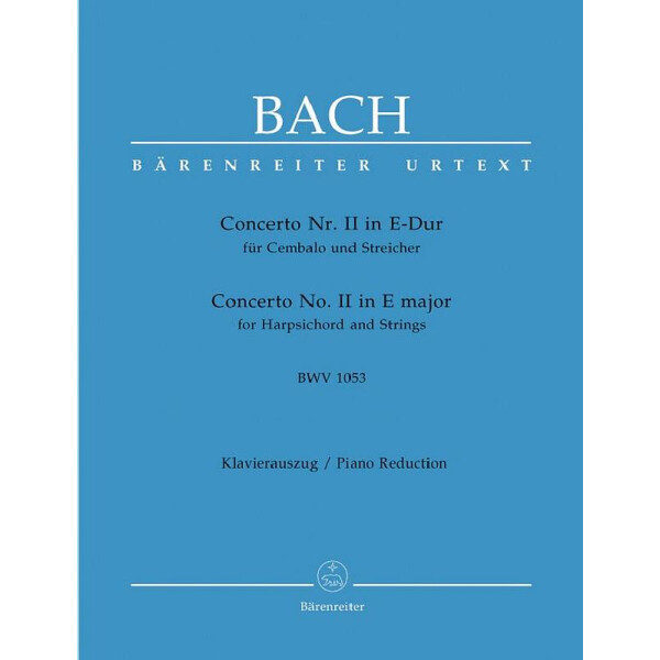 Konzert E-Dur Nr.2 BWV1053 für