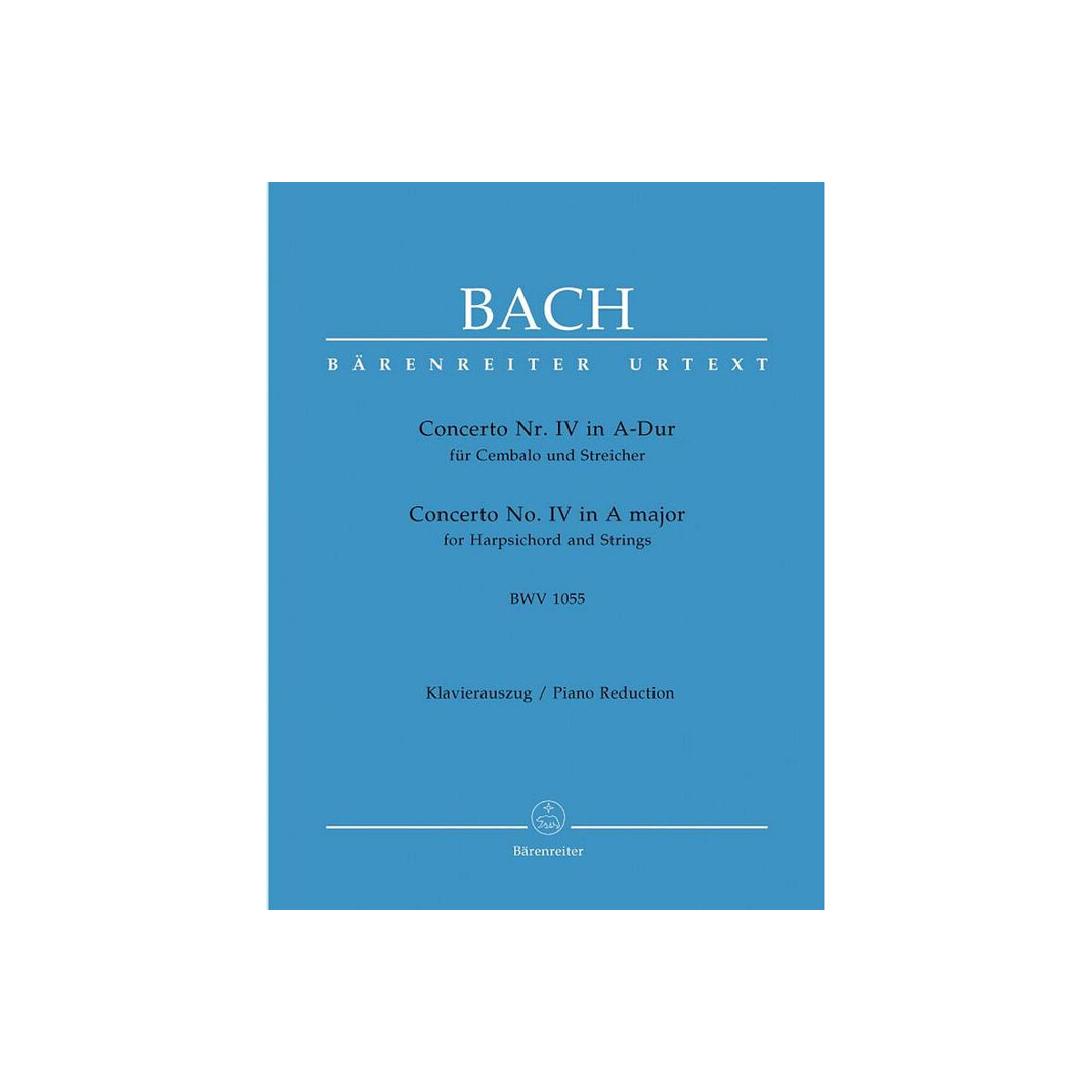 Konzert A-Dur BWV1055 für Cembalo box