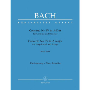 Konzert A-Dur BWV1055 f&uuml;r Cembalo