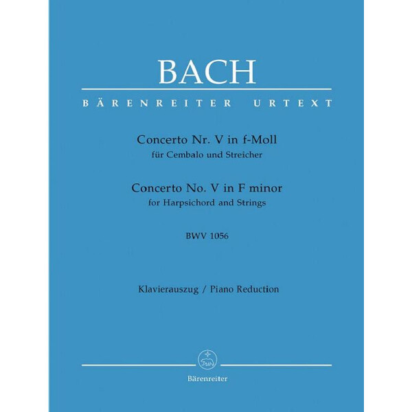 Concerto f-Moll Nr.5 BWV1056