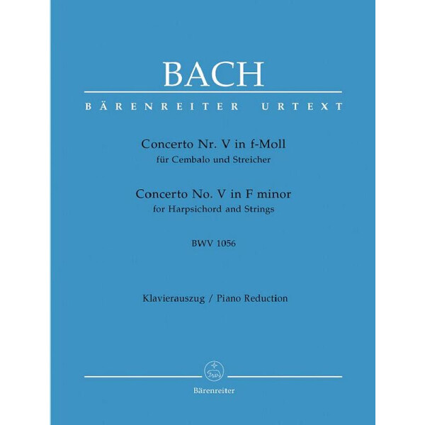 Concerto f-Moll Nr.5 BWV1056