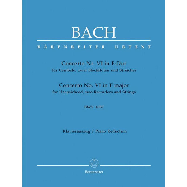 Concerto F-Dur Nr.6 BWV1057