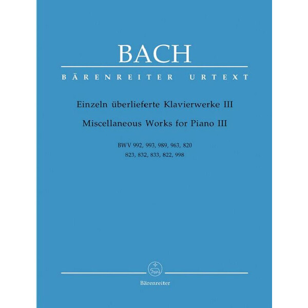 Einzeln überlieferte Klavierwerke