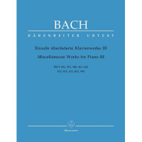 Einzeln überlieferte Klavierwerke