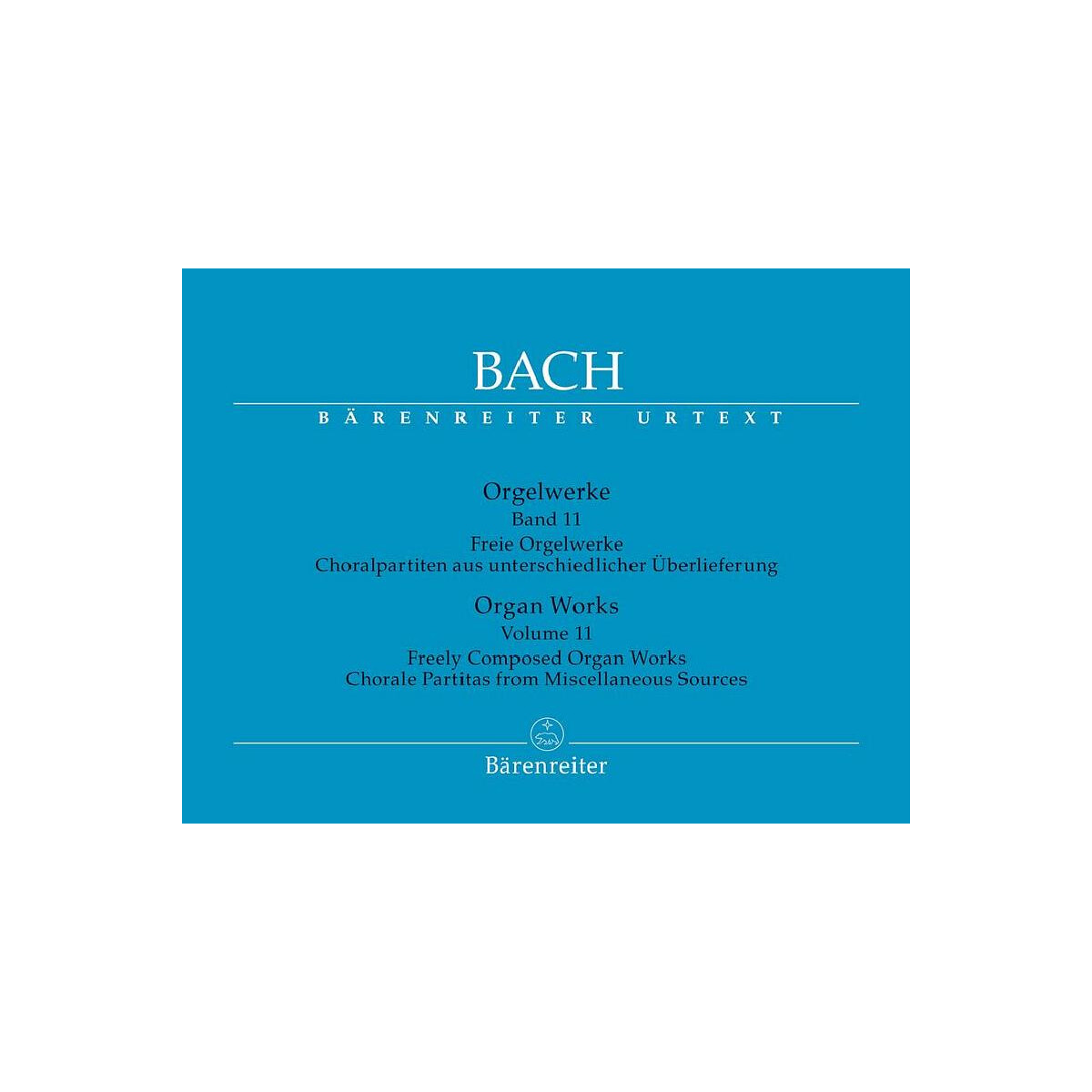 Freie Orgelwerke und Choralpartiten box