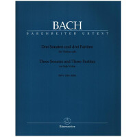 3 Sonaten und 3 Partiten BWV1001-1006