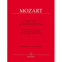 Konzert A-Dur nach dem Klarinettenkonzert KV622