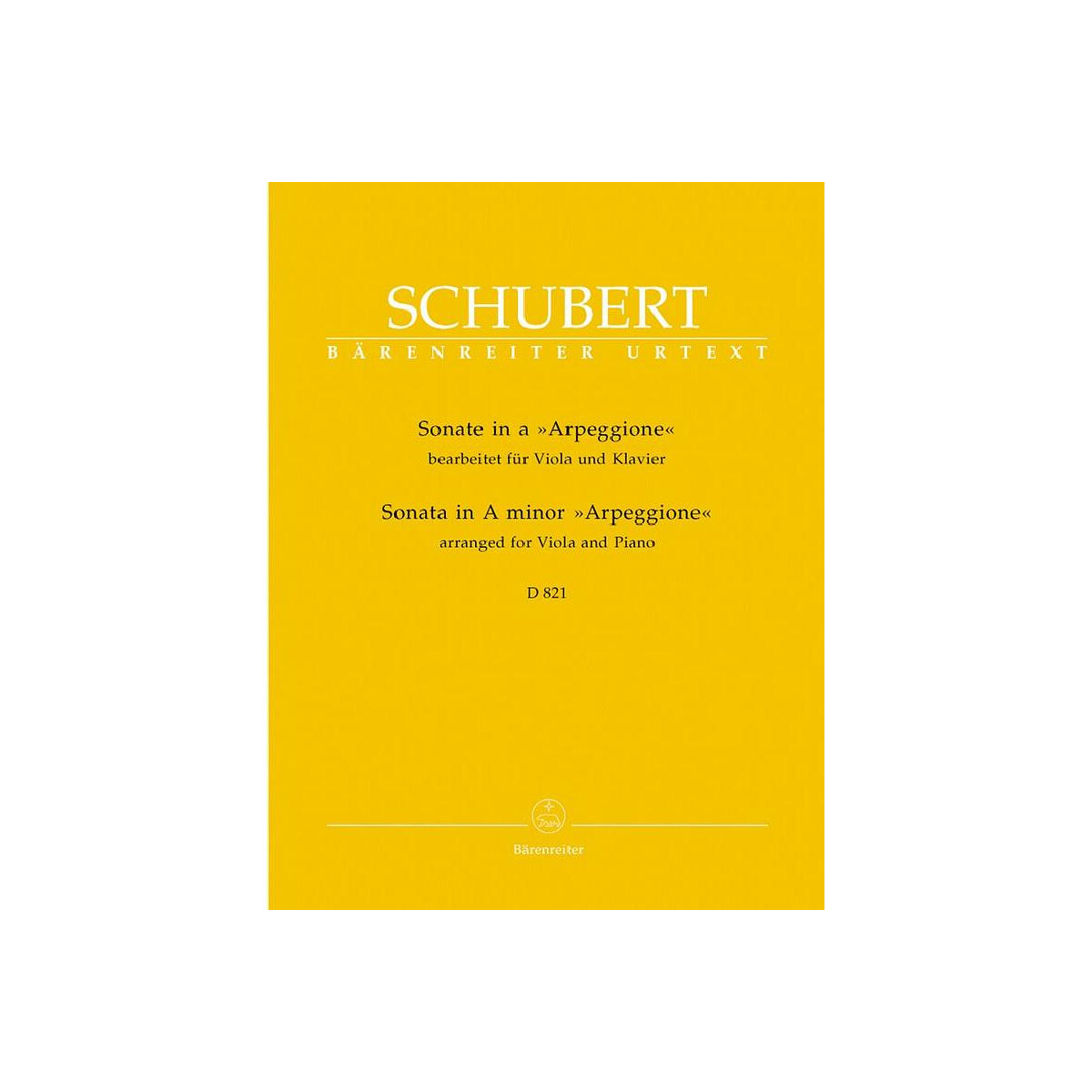 Sonate a-Moll D821 für Viola und