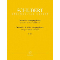 Sonate a-Moll D821 für Viola und