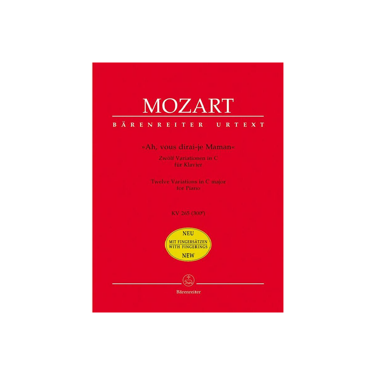 Ah vous dirai-je Maman KV265 box