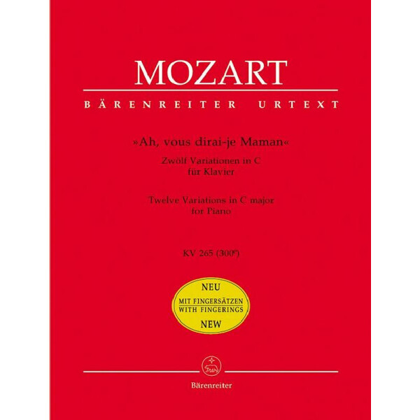 Ah vous dirai-je Maman KV265