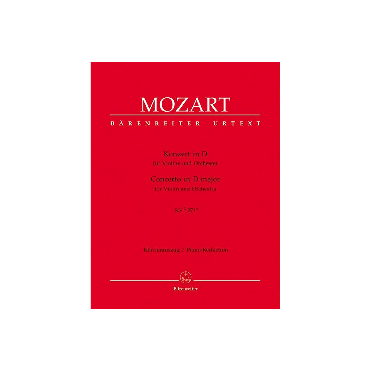 Konzert D-Dur KV271a für Violine box