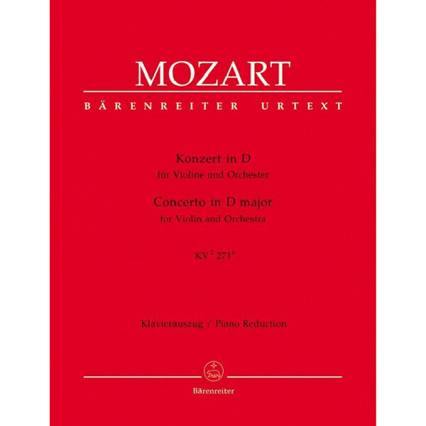 Konzert D-Dur KV271a für Violine