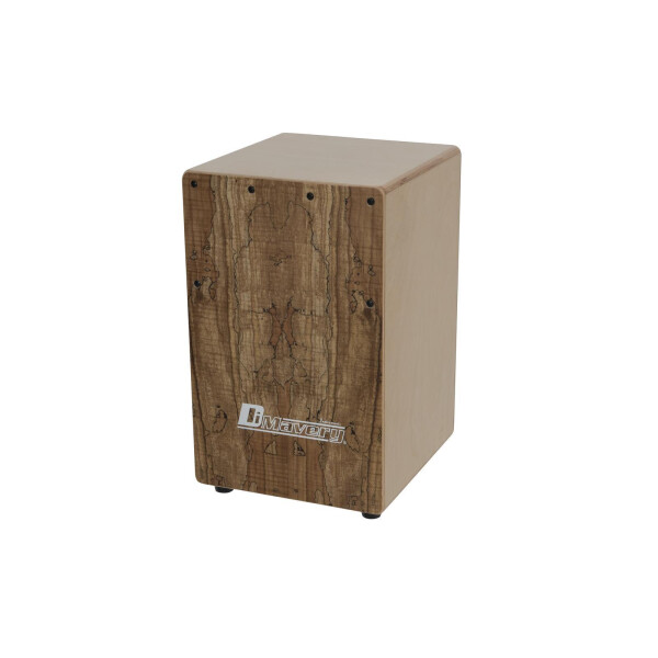 Dimavery CJ-580 Junior Cajon, spalted maple