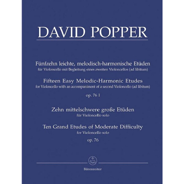 15 leichte Etüden op.76,1 und