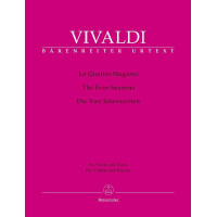 Die vier Jahreszeiten für Violine und Streicher