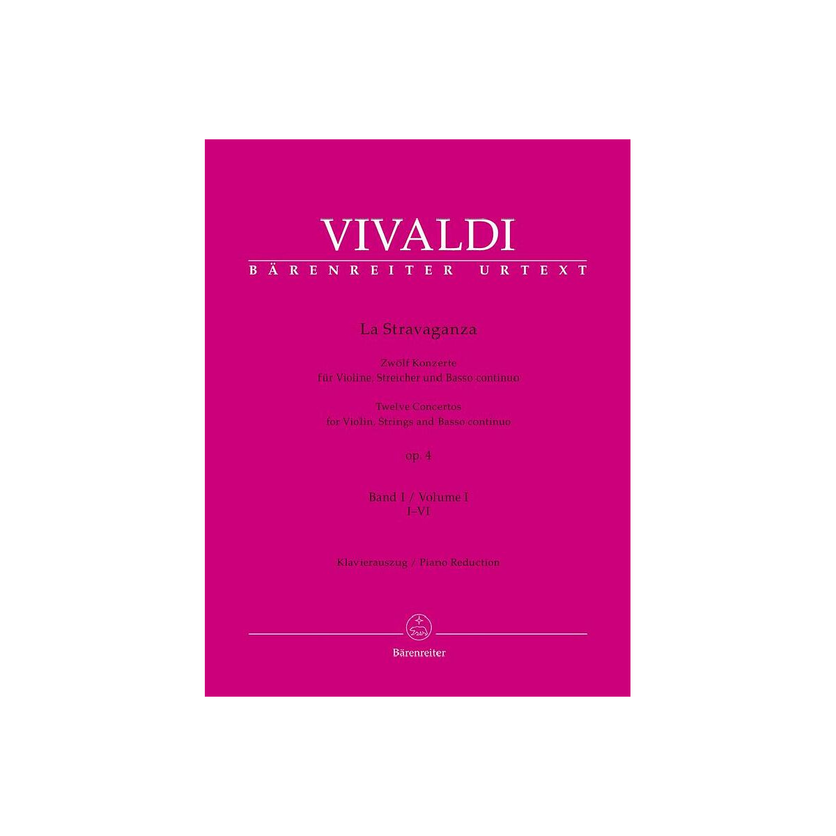 La Stravaganza op.4 Band 1 (Nr.1-6) f&uu box