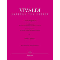 La Stravaganza op.4 Band 1 (Nr.1-6) für Violine, Streicher und Bc