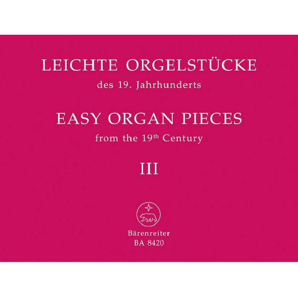 Leichte Orgelstücke