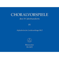 Choralvorspiele des 19. Jahrhunderts