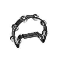 Dimavery TN-2 tambourine plastic, black