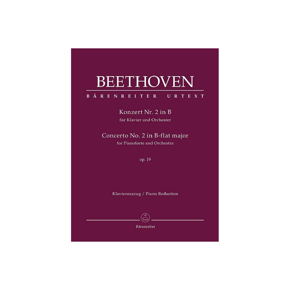 Konzert B-Dur Nr.2 op.19 für Klavie box