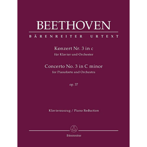 Konzert c-Moll Nr.3 op.37 für Klavier und Orchester