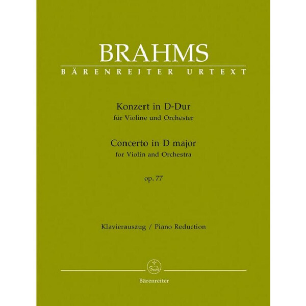 Konzert D-Dur op.77 für Violine und Orchester