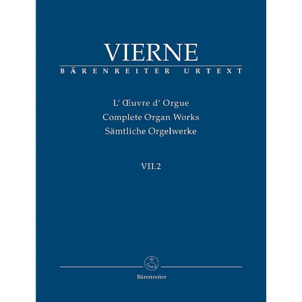 Sämtliche Orgelwerke Band 7,2