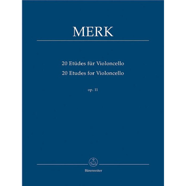 20 Etüden op.11 für Violoncello