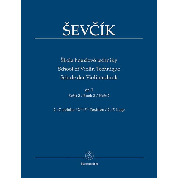 Schule der Violintechnik op.1 Band 2