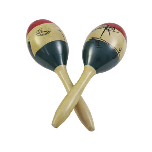 Dimavery Maracas Jamaica, wood 2x