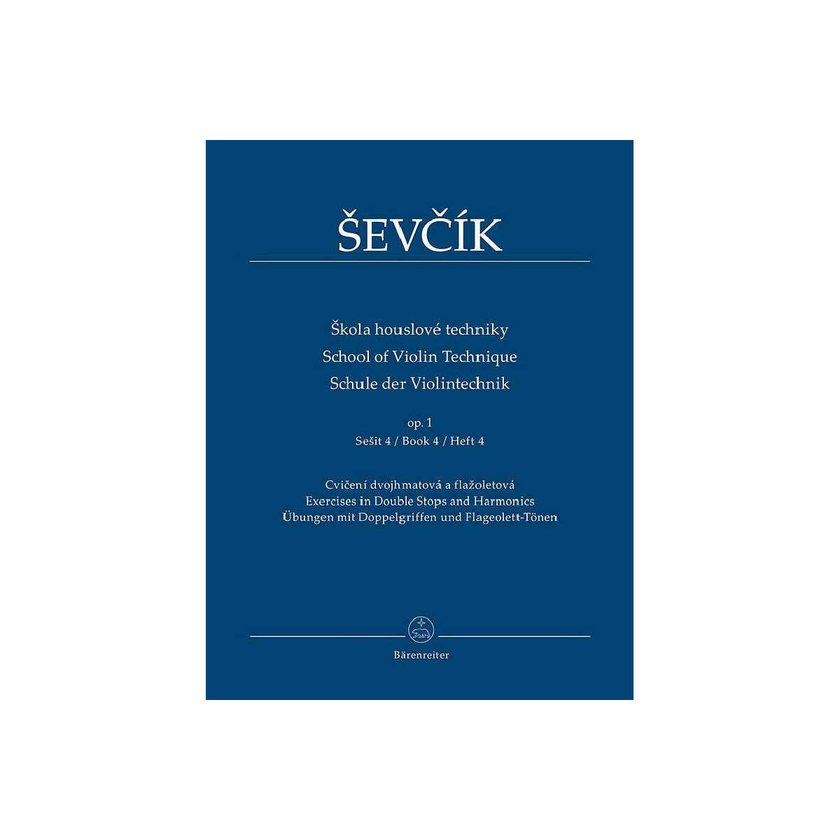 Schule der Violintechnik op.1 Band 4