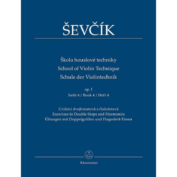 Schule der Violintechnik op.1 Band 4