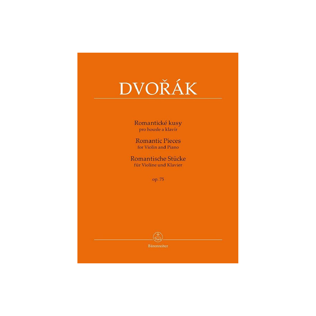 Romantische Stücke op.75 für V box