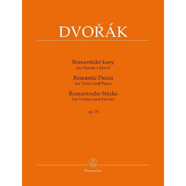 Romantische Stücke op.75 für Violine