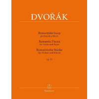 Romantische Stücke op.75 für Violine