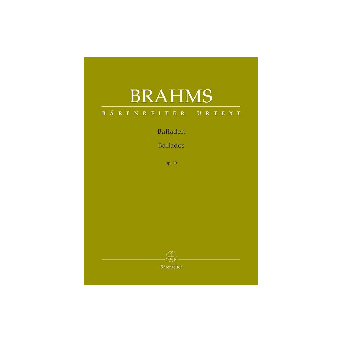 Balladen op.10 für Klavier