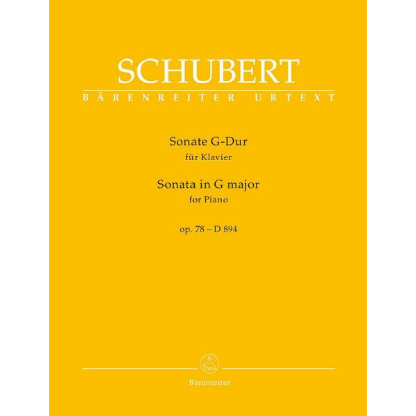 Sonate G-Dur op.78 D894