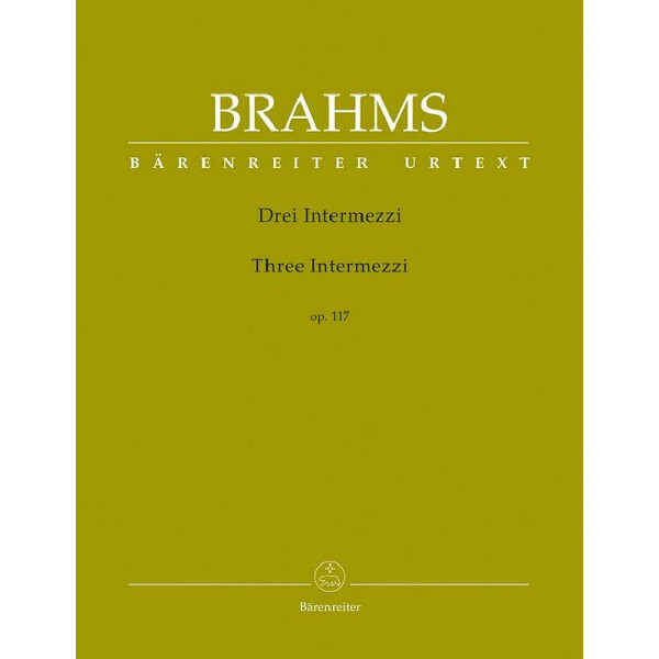 3 Intermezzi op.117 für Klavier