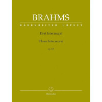 3 Intermezzi op.117 für Klavier