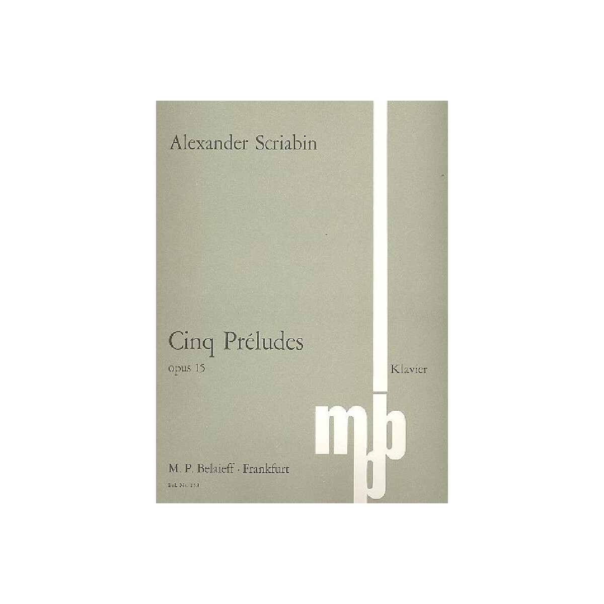 5 Préludes op.15