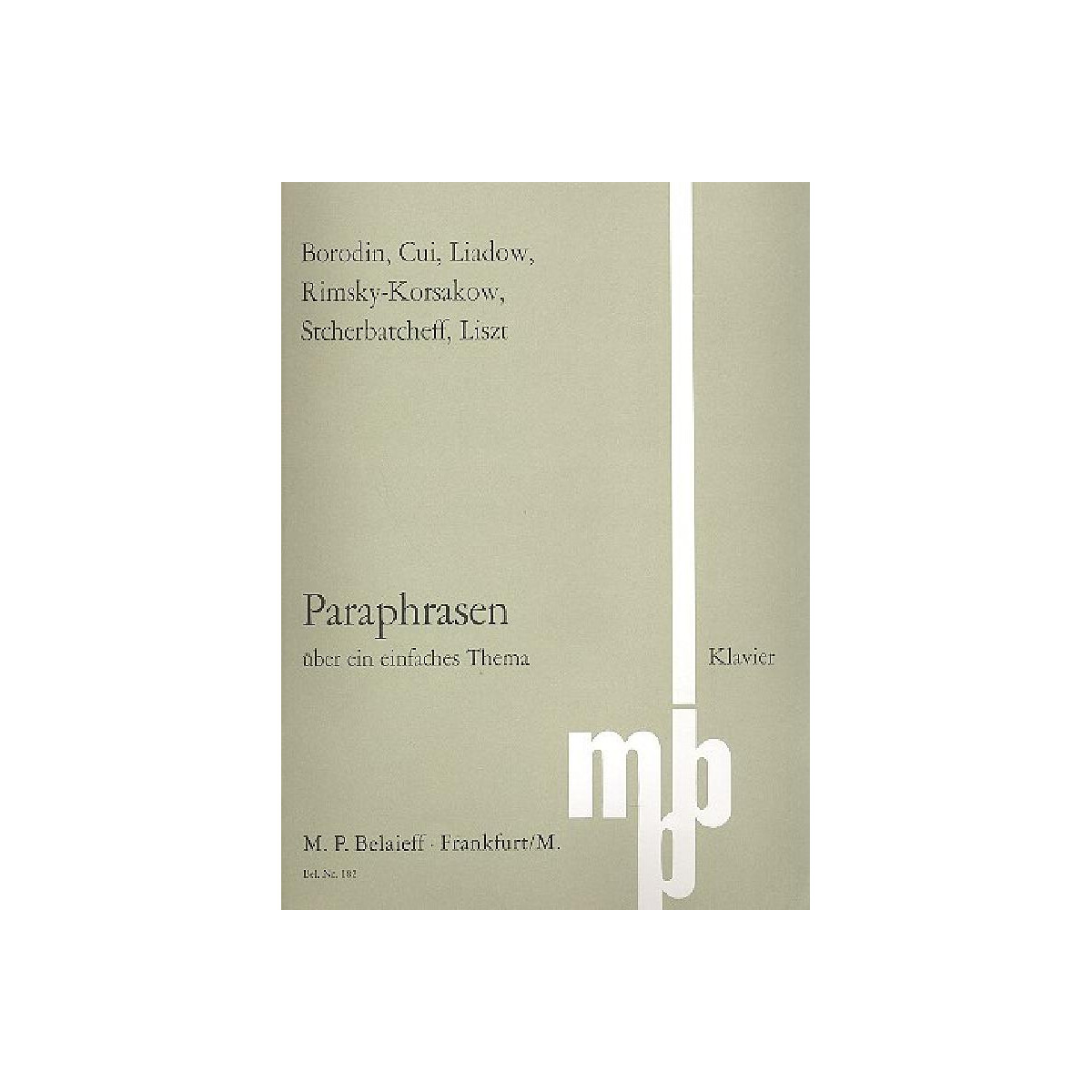 Paraphrasen über ein einfaches box