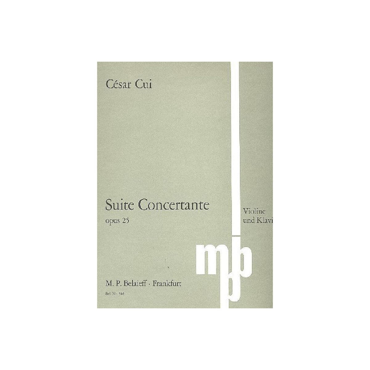 Suite concertante op.25