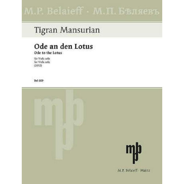 Ode an den Lotus für Viola