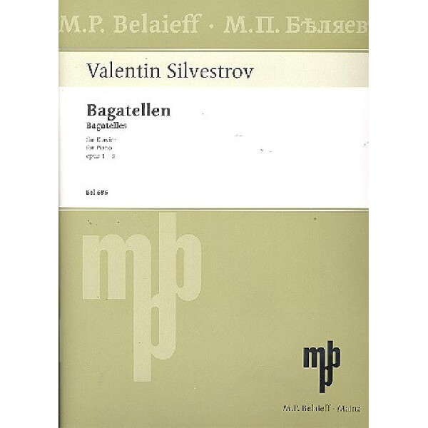Bagatellen op.1 - op.5