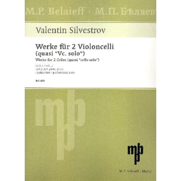 Werke für 2 Violoncelli (quasi Violoncello solo) Band 2