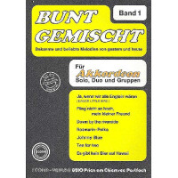 Bunt gemischt Band 1 für Akkordeon